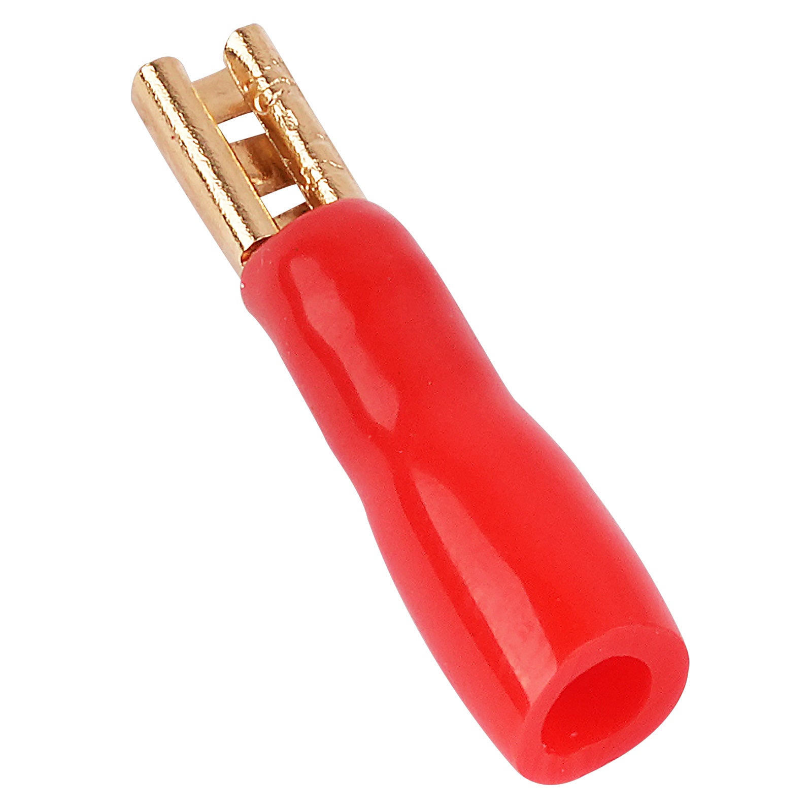 18AWG Gold Plated Block Terminal, Red (PTDX-18 RED)