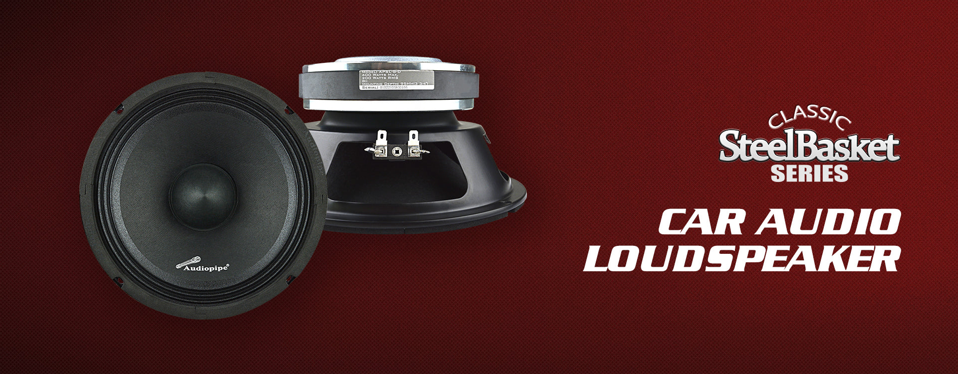 Car Audio Loudspeakers Steel Basket Series