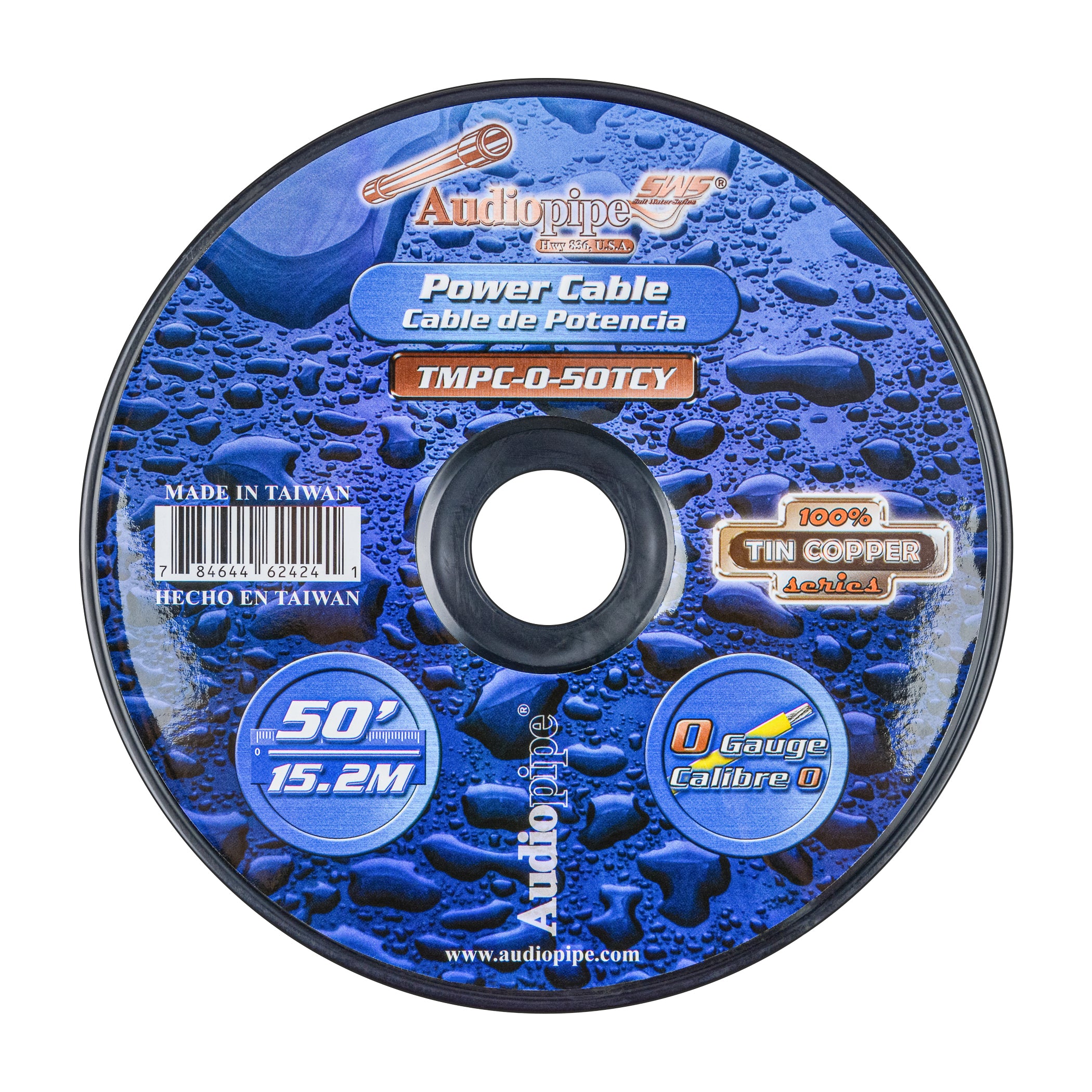 Marine 0 Gauge Power Cable (TMPC-0-50TCY)