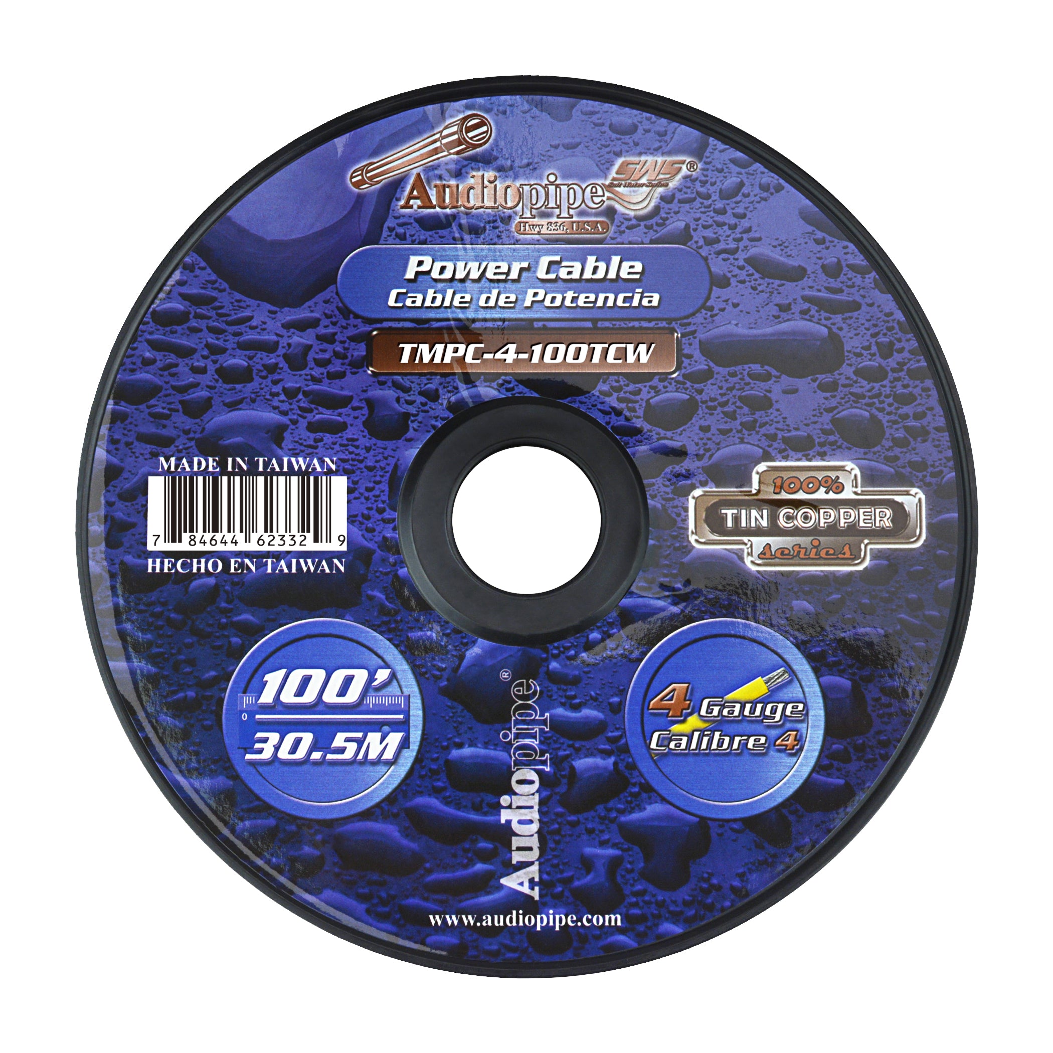 Marine 4 Gauge Power Cable (TMPC-4-100TCW)