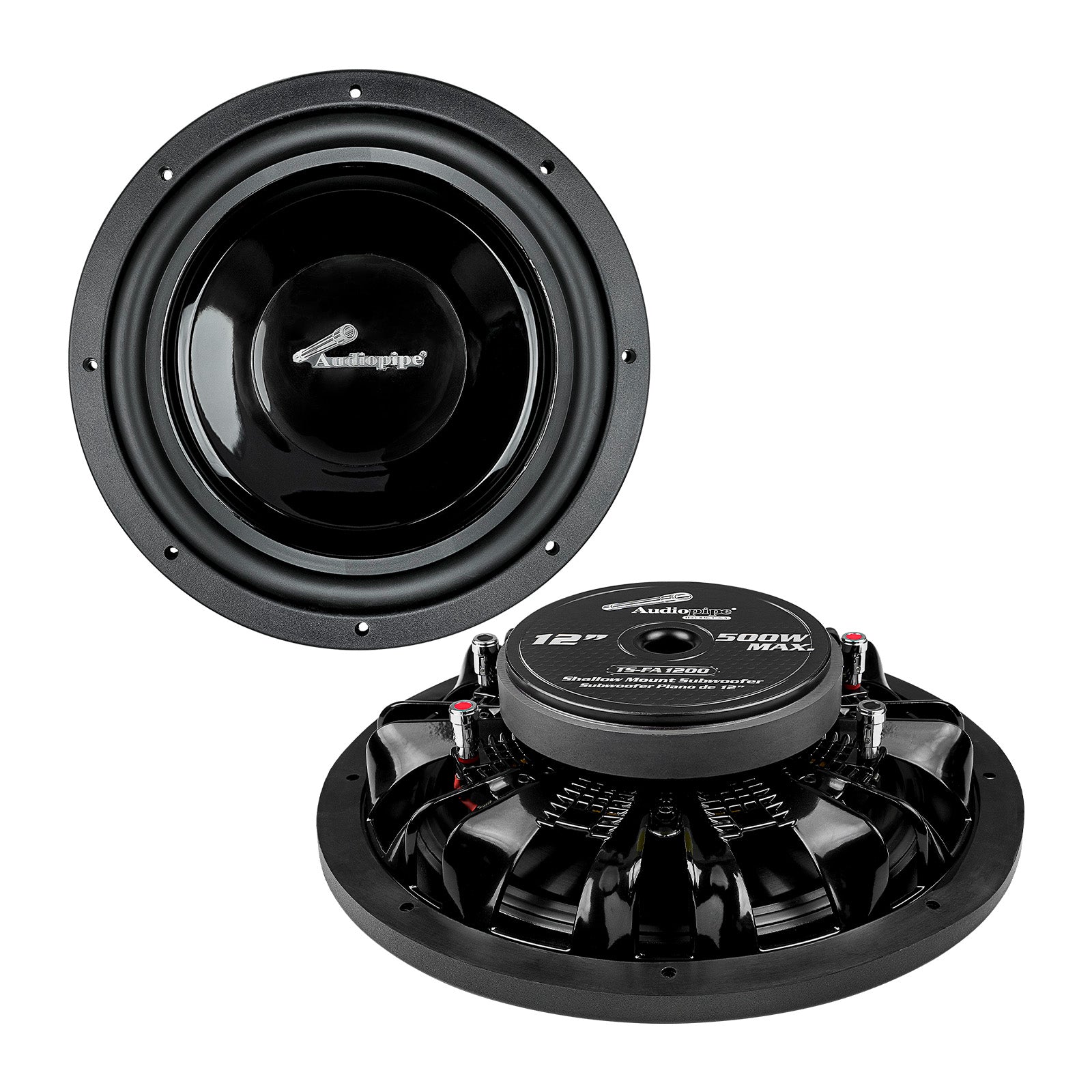 12” Shallow Mount Subwoofer (TS-FA1200) – Audiopipe