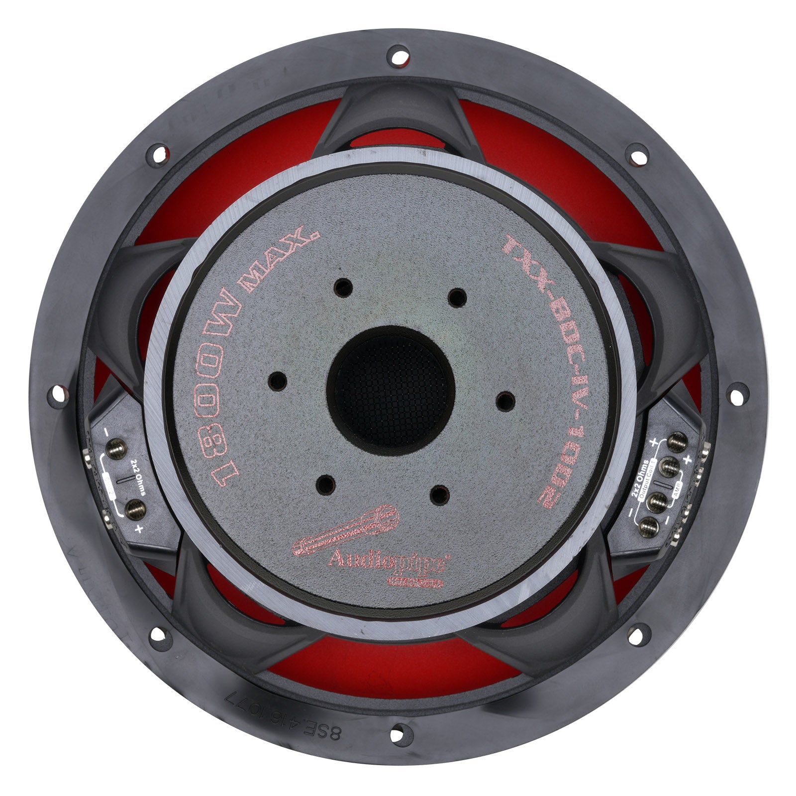 10" Quad Stack Composite Cone Subwoofer (TXX-BDC-IV-10D2)