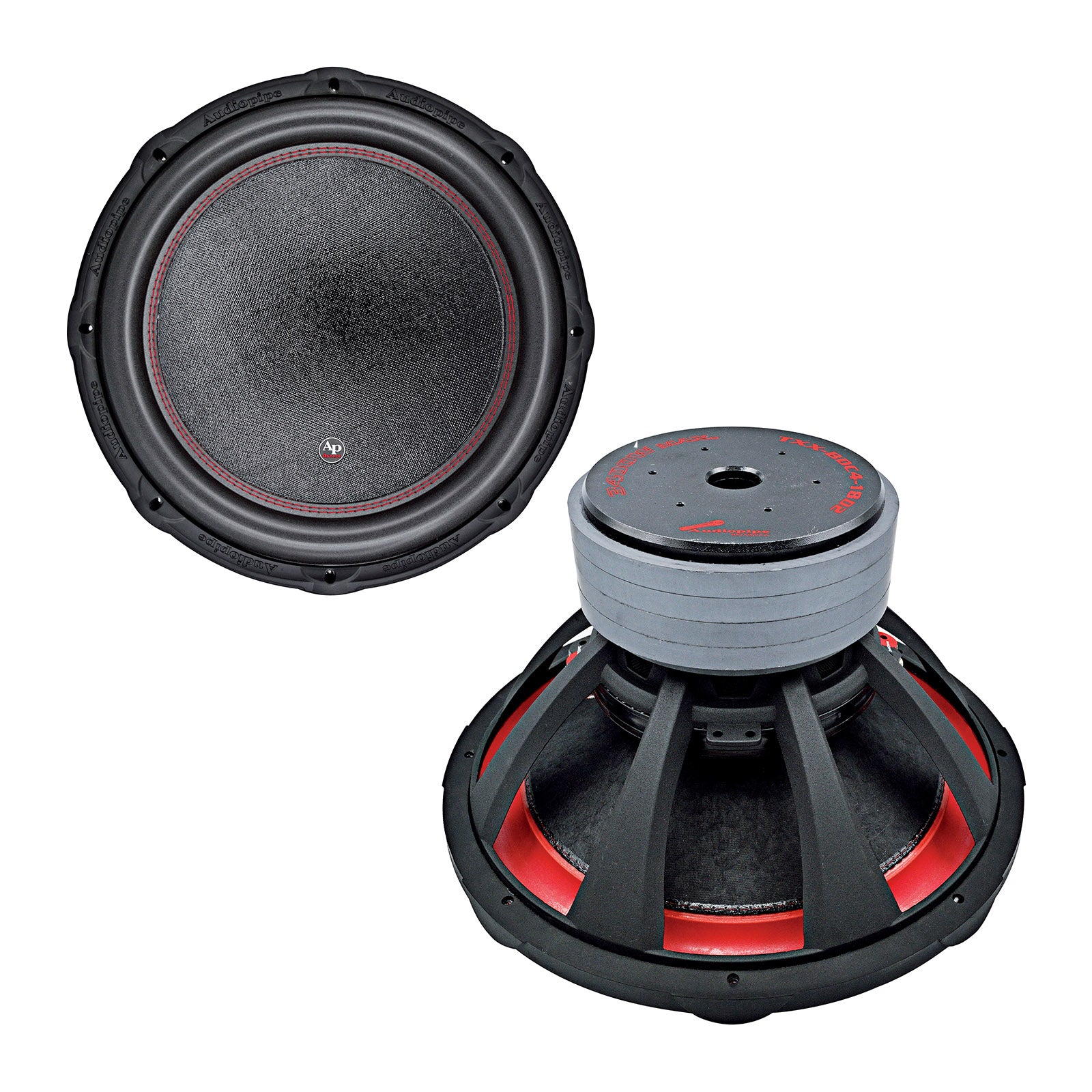 TXX-BDC4-18D2 Subwoofer Quad Stack – Audiopipe1