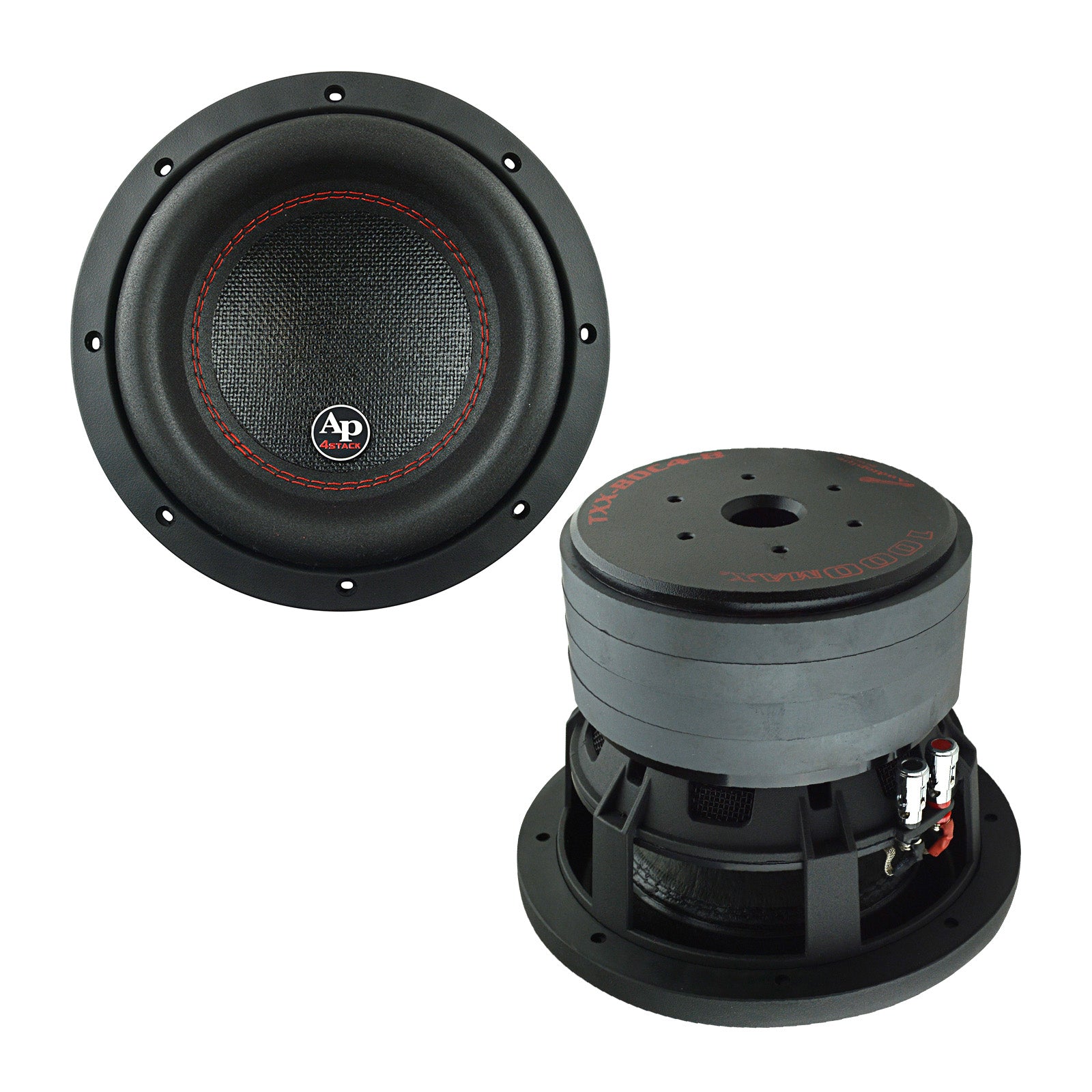TXX-BDC4-8 Subwoofer Quad Stack – Audiopipe