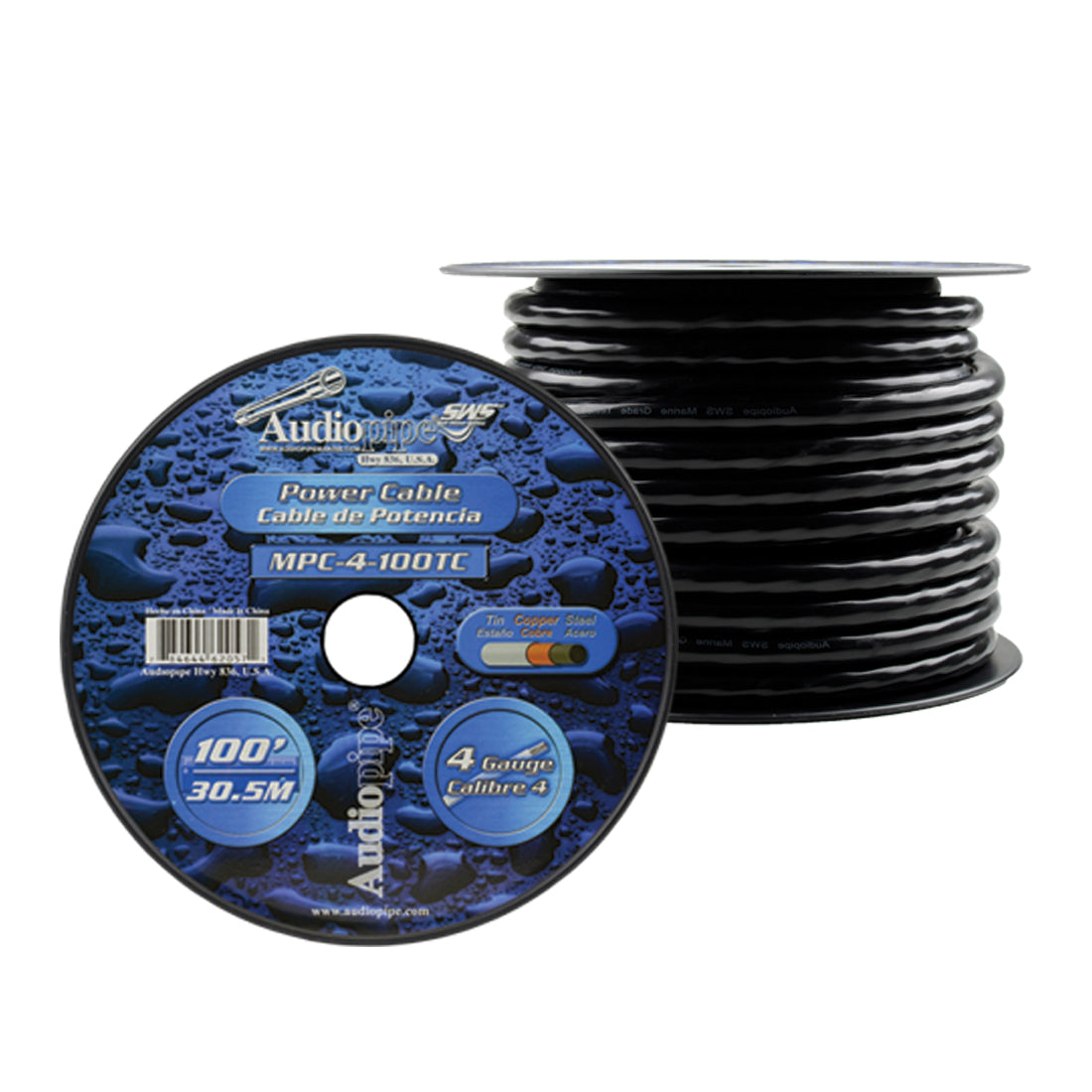 MPC-4-100TC BLK Power Cable