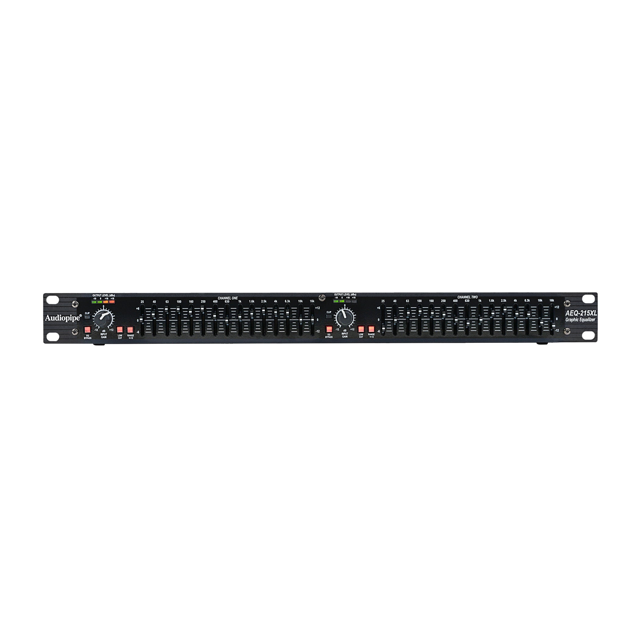 Dual Channel 15 Band Graphic Equalizers (AEQ-215XL)