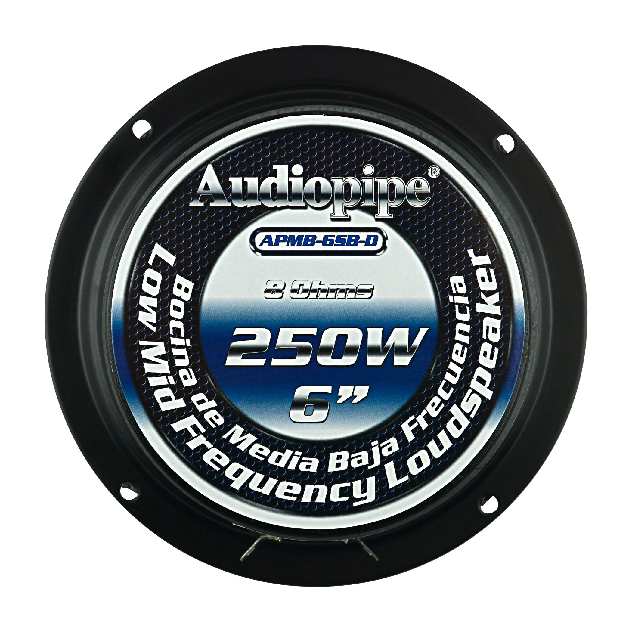 APMB-6SB-D - Sealed Back Series - 6" Low Mid Frequency Loudspeaker