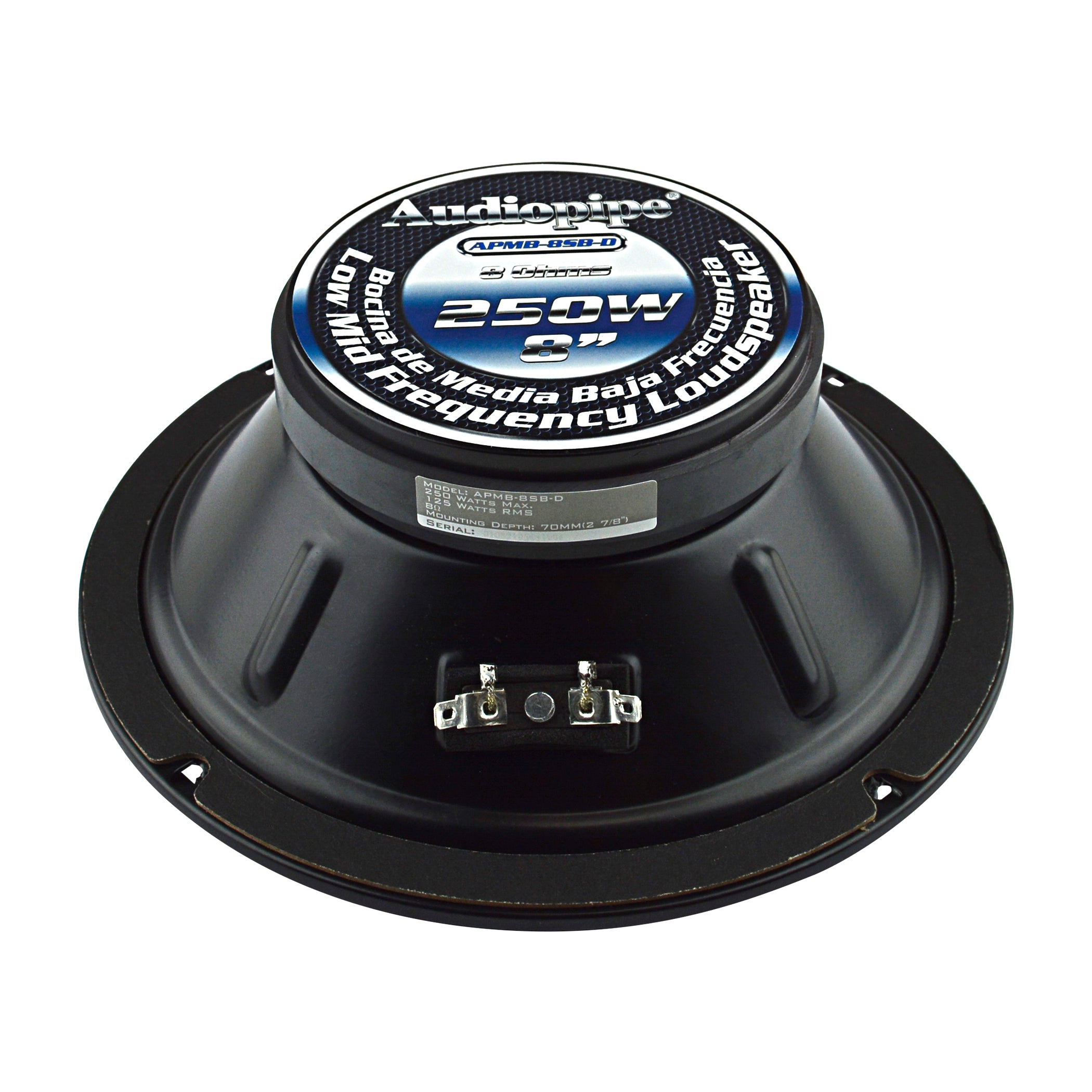 APMB-8SB-D - Sealed Back Series - 8" Low Mid Frequency Loudspeaker