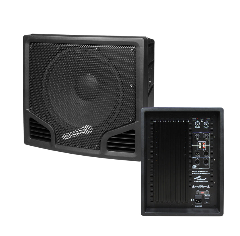18" Professional Active Loudspeaker (DJAP-18601)