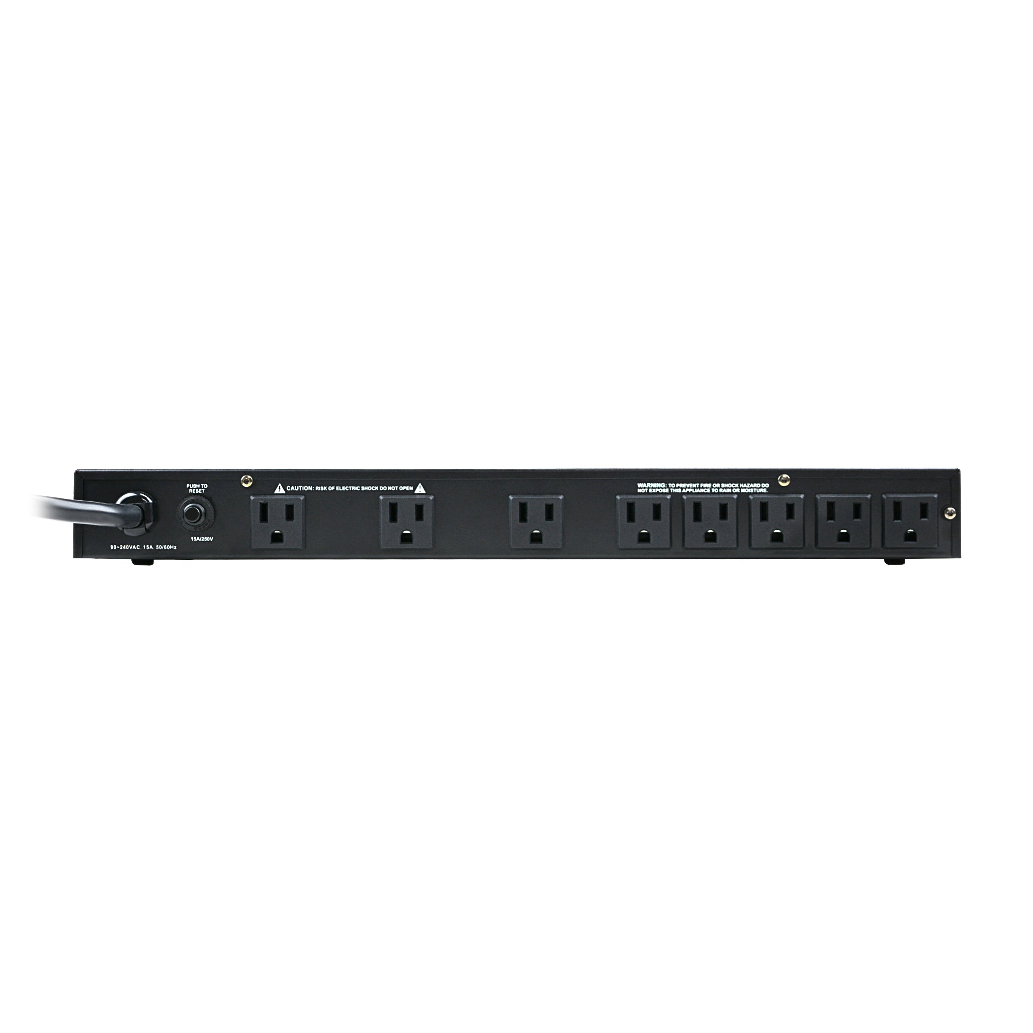 8 Rear Panel Outlets Professional Power Distributor (PD-815D)