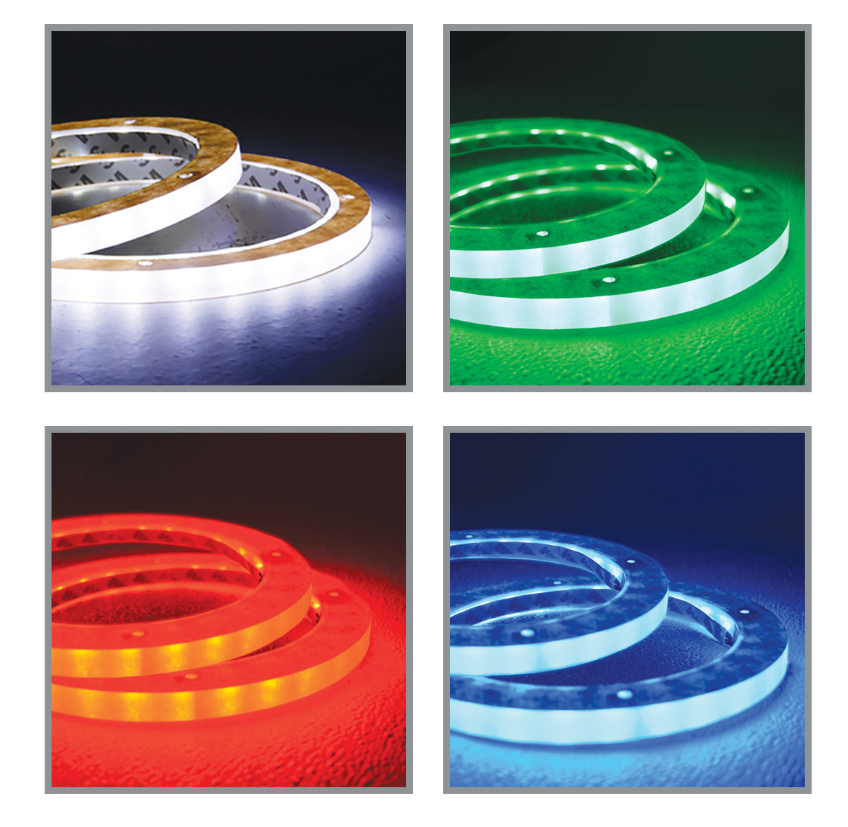 6.5" RGB LED Speaker Rings (NL-RIAPMP-6RGB)