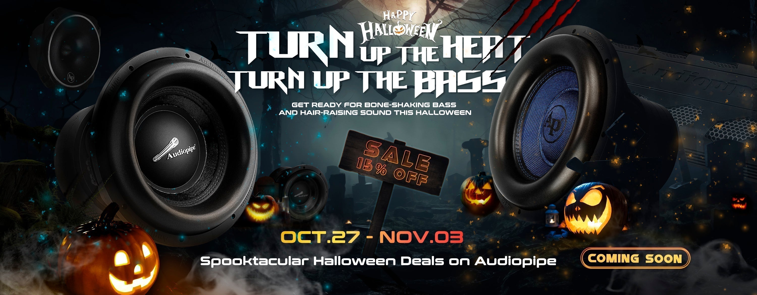 Turn Up the Beat: Celebrate Halloween with Audiopipe