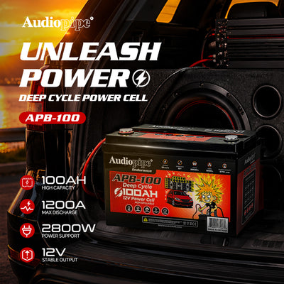 Deep Cycle 100AH 12V Power Cell (APB-100)