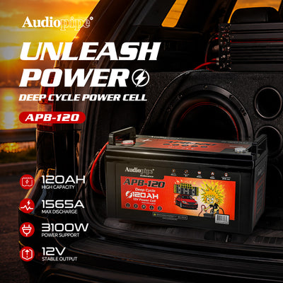 Deep Cycle 120AH 12V Power Cell (APB-120)