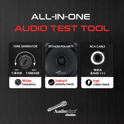 Tone Generator & Speaker Polarity Tester (AP-PHATON-G)