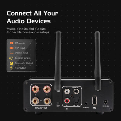 APA-280WF Multi Room Streaming Amplifier