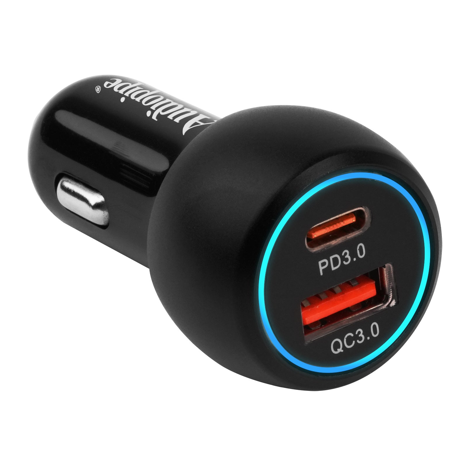 2 Ports USB-A+C Car Charger (AIQ-V12-UC-QC3)