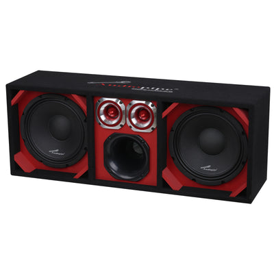 High Performance Vented Enclosure (AP-CHU-1028RED), Sold individually