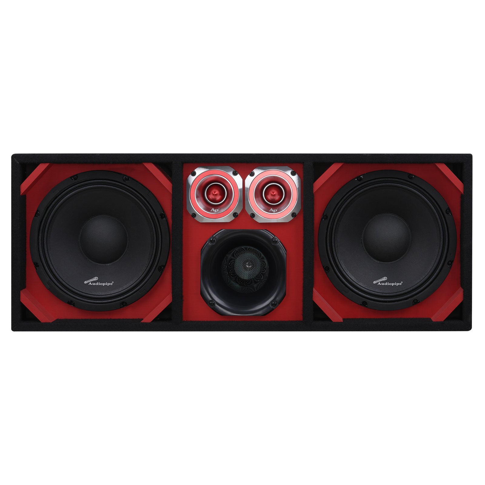 High Performance Vented Enclosure (AP-CHU-1028RED), Sold