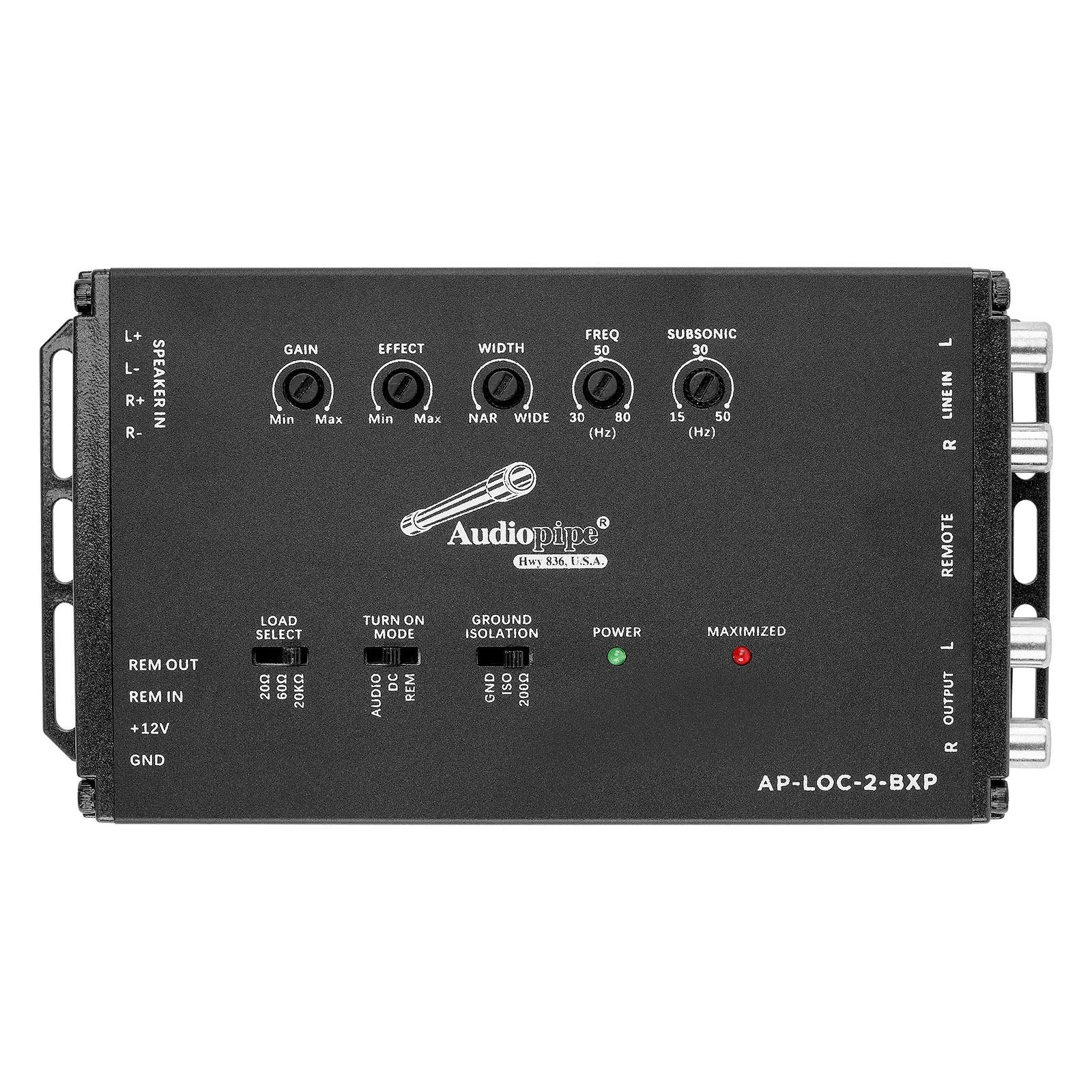 Bass Xpander Restoration Line Output Converter W / Line Driver (AP-LOC-2-BXP)
