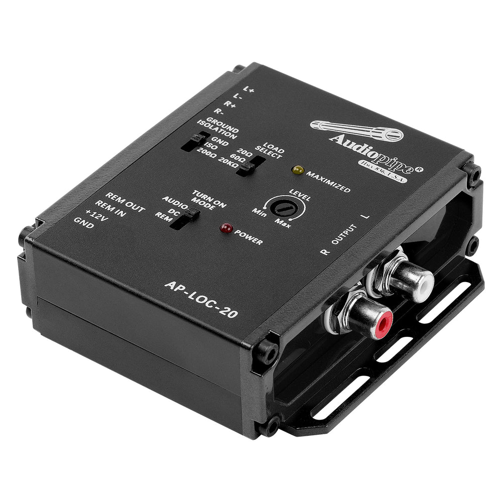 AP-LOC-20 Premium Active Line Output Converter – Audiopipe