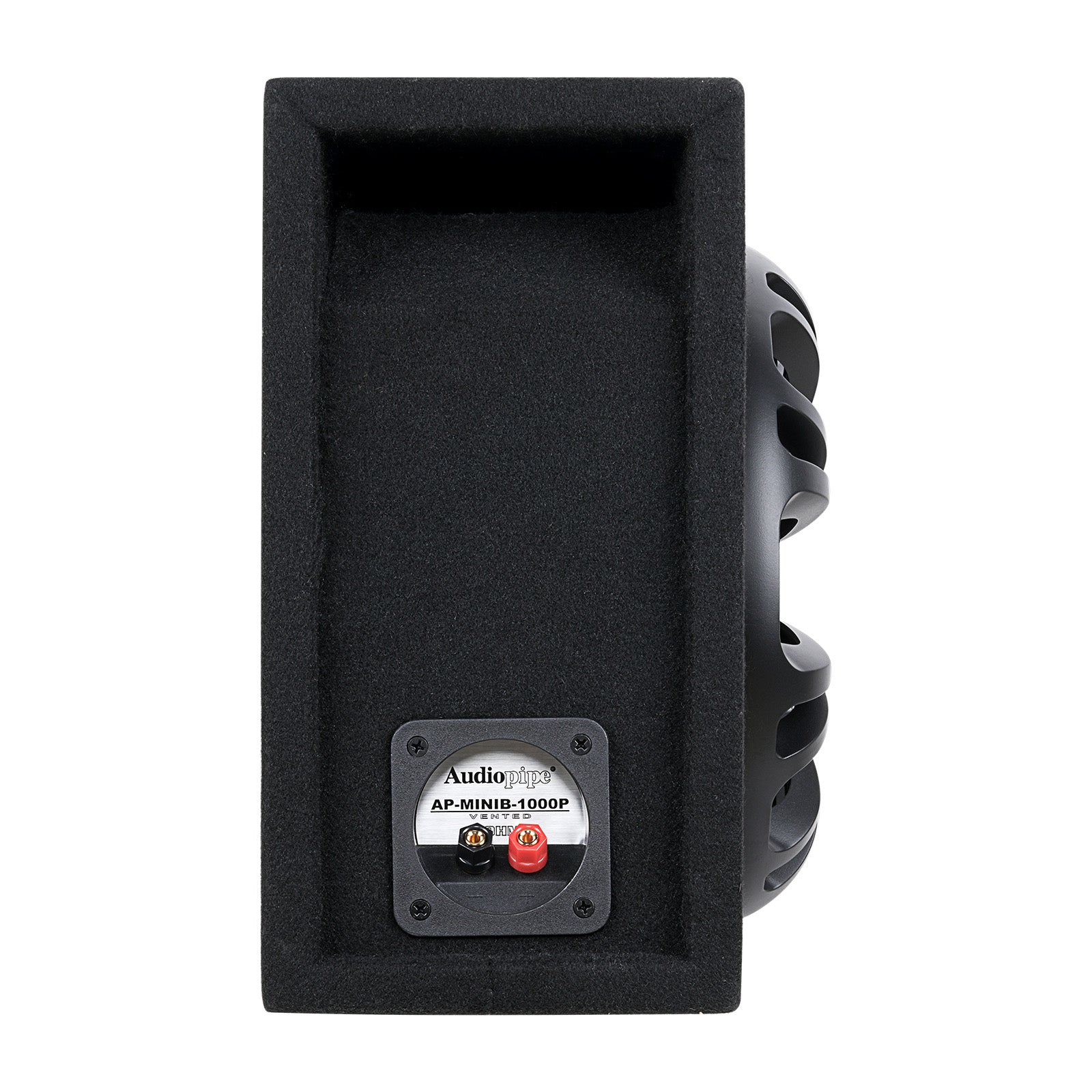 High Performance Vented Enclosure (AP-MINIB-1000P) – Audiopipe