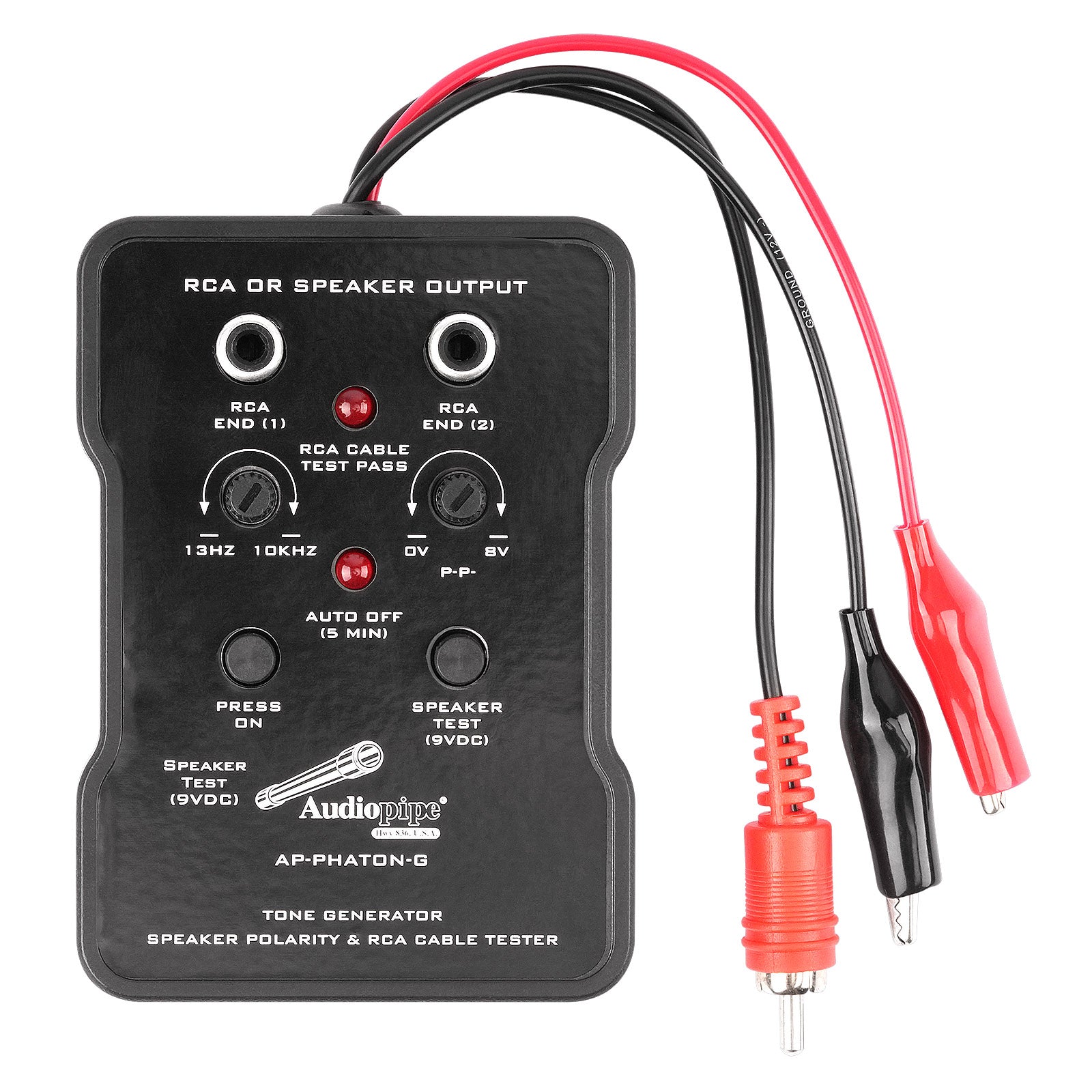 Tone Generator & Speaker Polarity Tester (AP-PHATON-G)