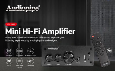 Mini Hi-Fi Amplifier (APA-200BT)