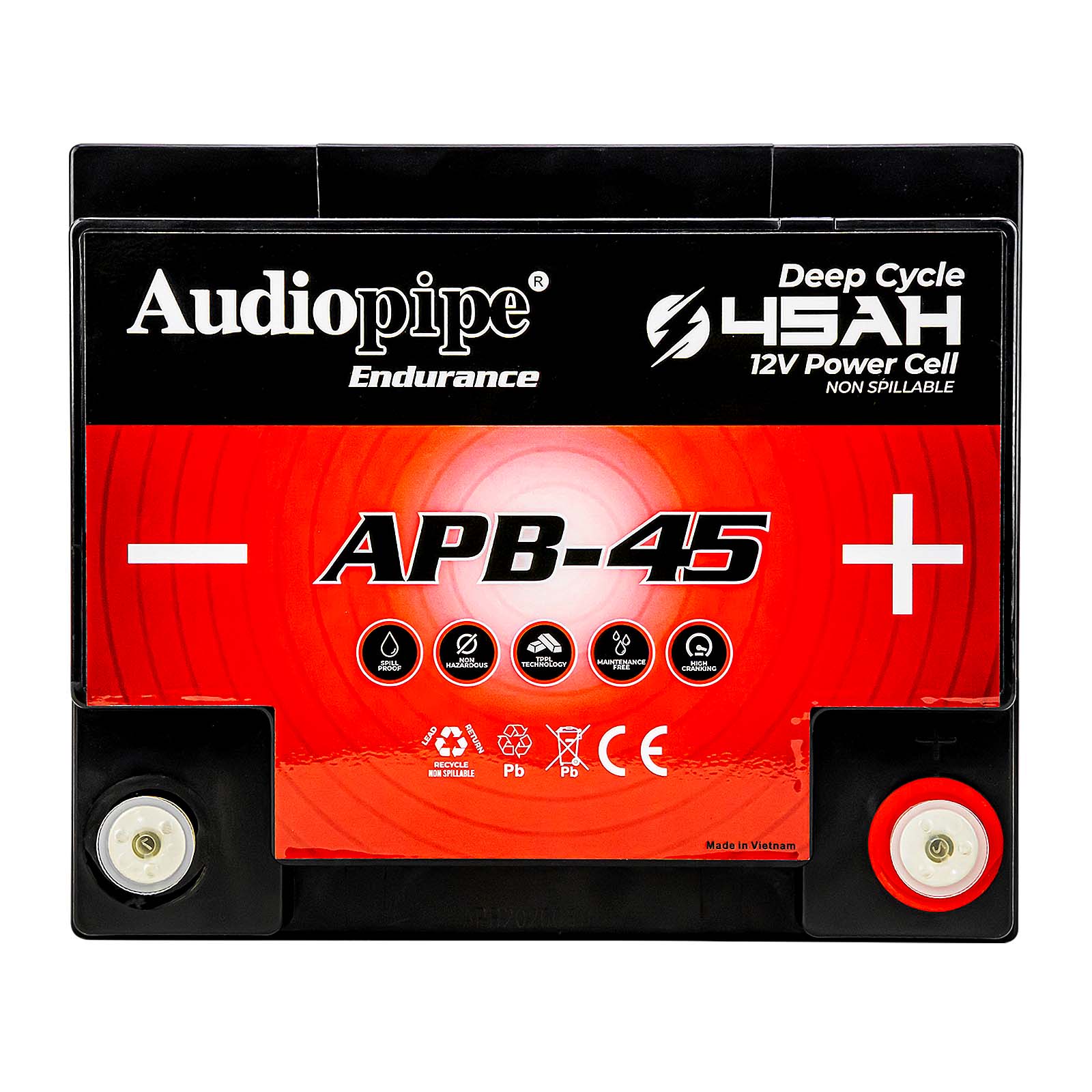 Deep Cycle 45AH 12V Power Cell (APB-45)