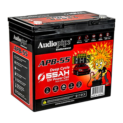 Deep Cycle 55AH 12V Power Cell (APB-55)