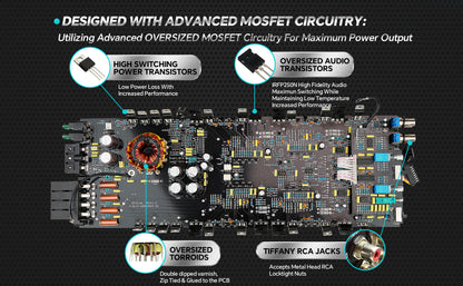 4 Channel Class A/B Mosfet Power Amplifier (APDLO-2504)