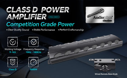 Class D Mono Mosfet Power Amplifier (APDLO-30001D)