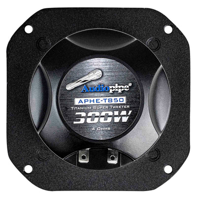 4" Super High Frequency Titanium Tweeter (APHE-T850), Sold in pairs