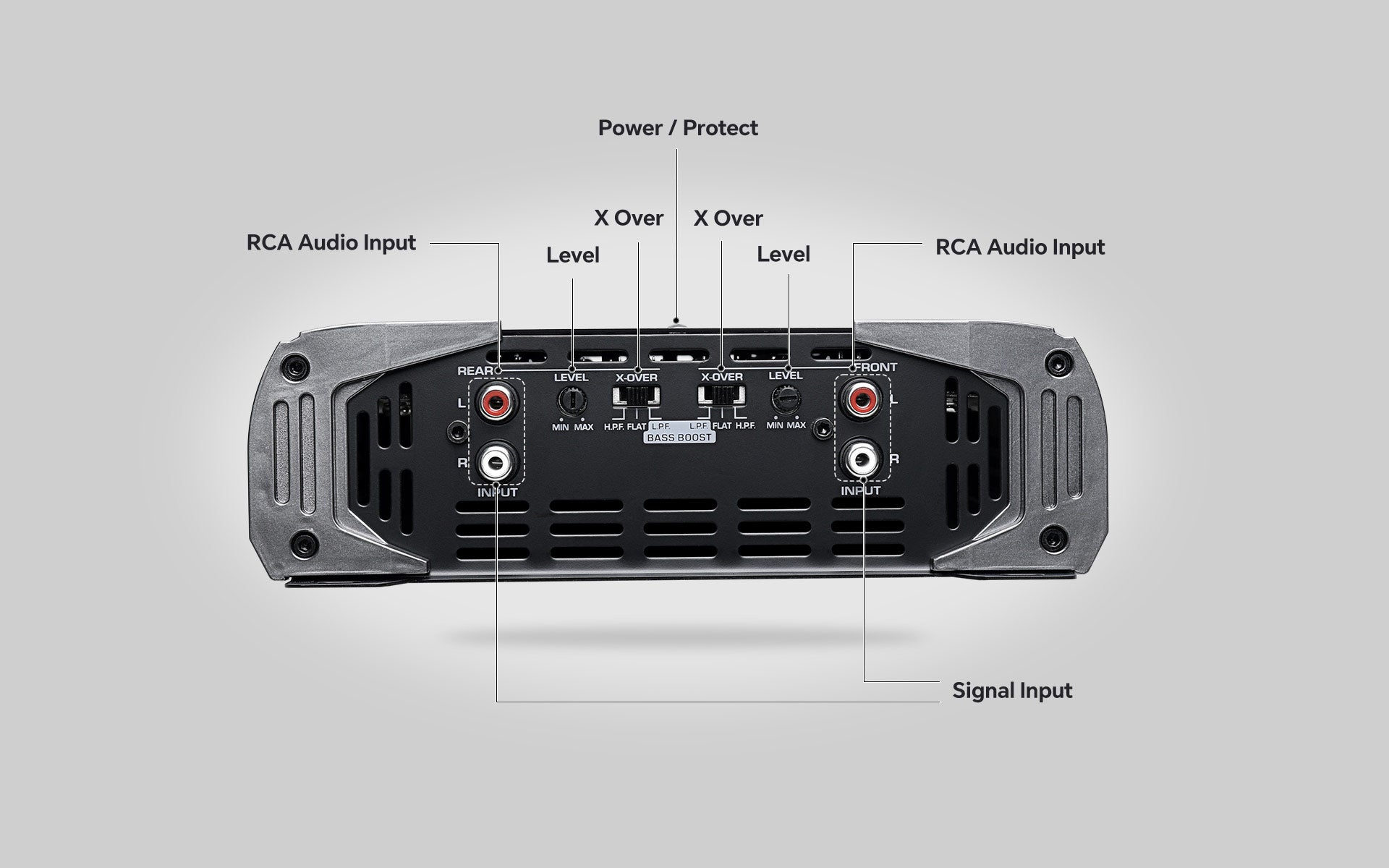 APHT-1000.4D-H2 Full Range Class D Mosfet Amplifier – Audiopipe