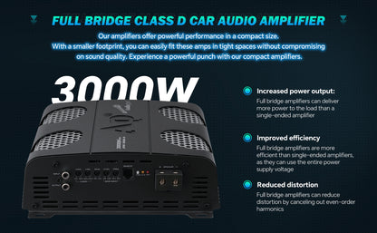 3000 Watts Full Range Class D Mosfet Amplifier (APHF-3000D-H1)