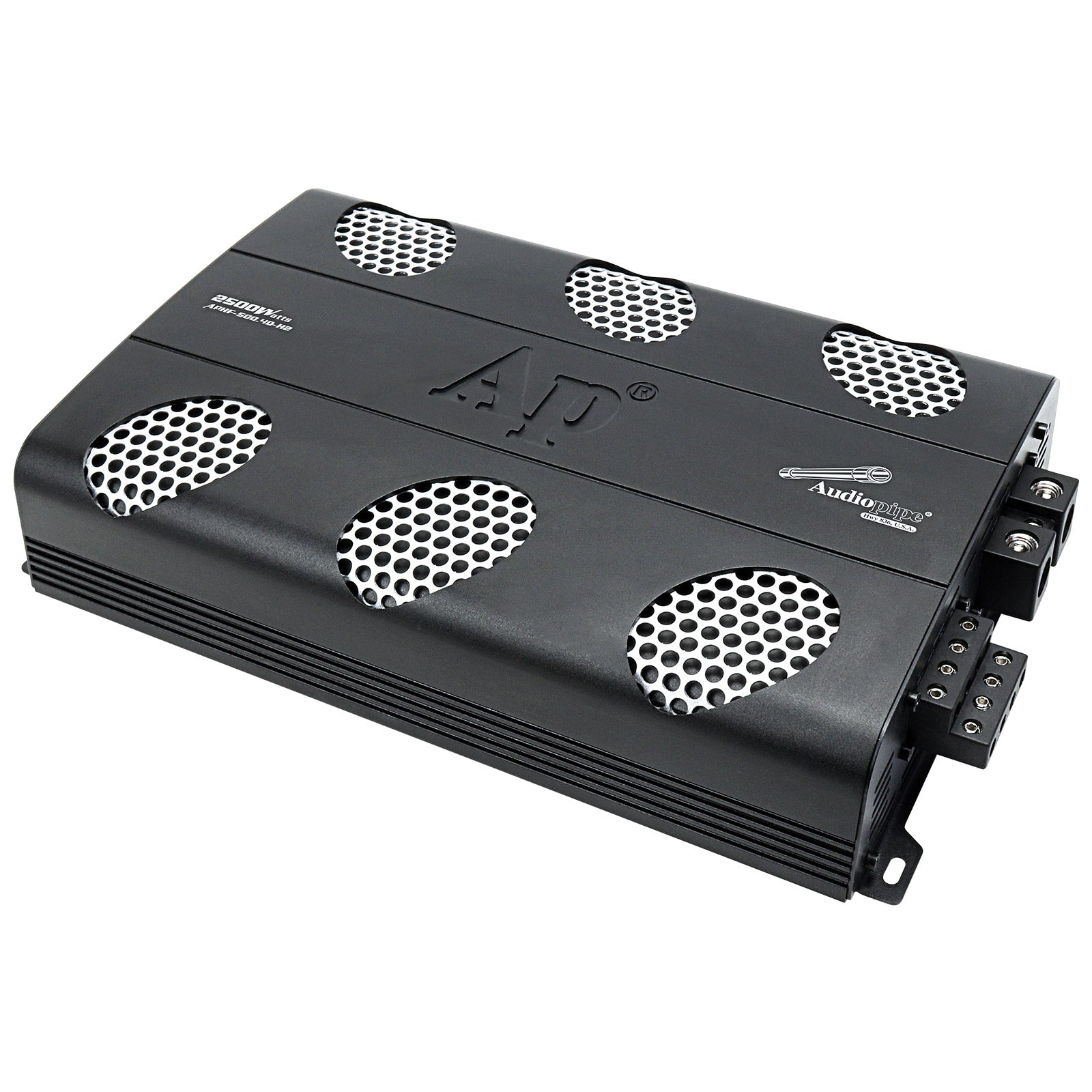 2500 Watts Full Range Class D Mosfet Amplifier 2 Ohms (APHF-500.4D-H2)
