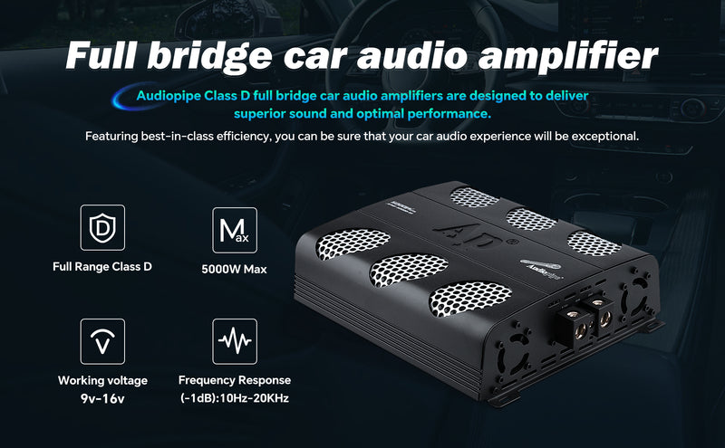 5000 Watts Full Range Class D Mosfet Amplifier (APHF-5000D-H1)