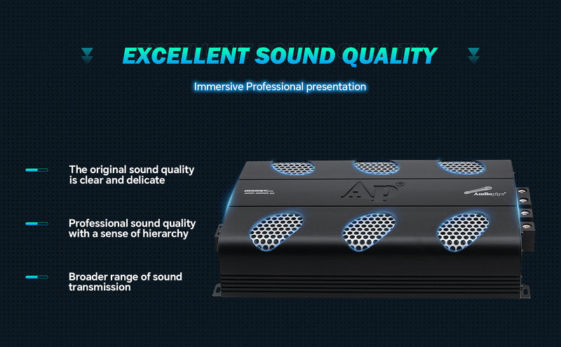 8000 Watts Full Range Class D Mosfet Amplifier (APHF-8000D-H1)