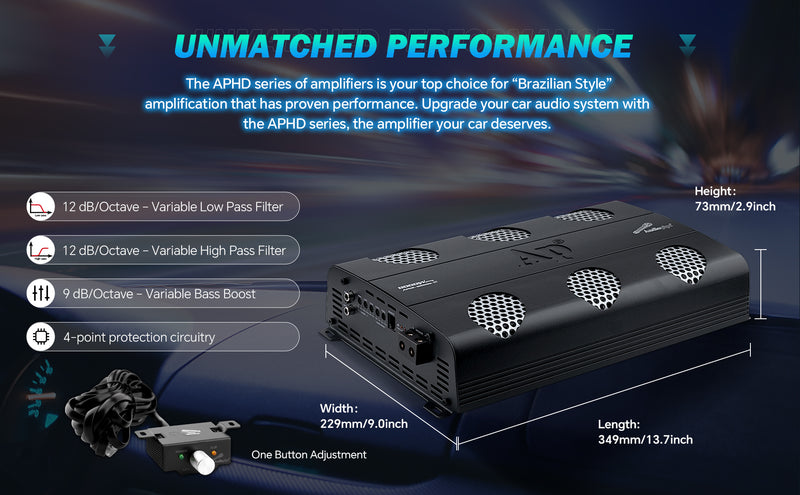 8000 Watts Full Range Class D Mosfet Amplifier (APHF-8000D-H1)