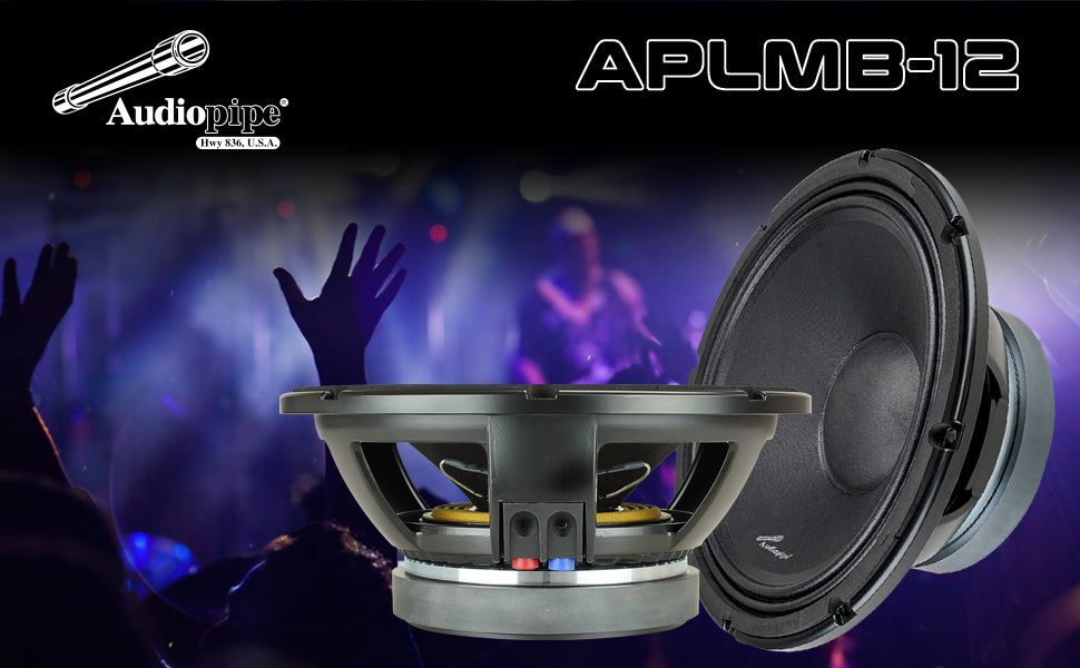 12" Mid-Low Frequency Loudspeaker (APLMB-12)