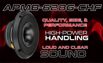 6.5" Compression Horn Mid-range Loudspeaker (APMB-628G-CHF)