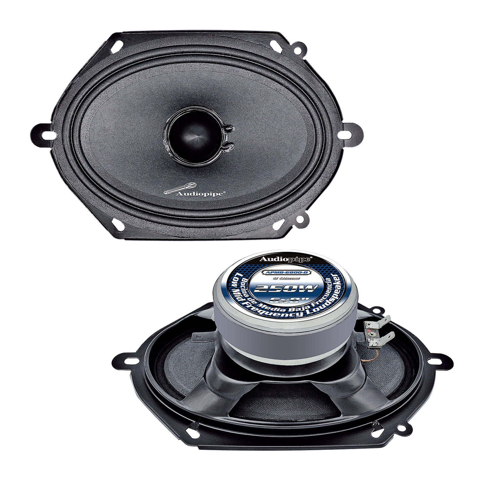 APMB-6800-D 6" x 8" Low Mid Frequency Loudspeaker, Sold in pairs