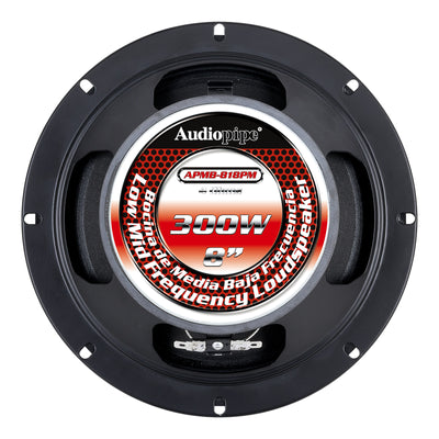 APMB-818PM 8” Low Mid Frequency Loudspeaker, Sold individually