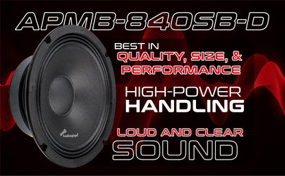 8” Low Mid Frequency Loudspeaker (APMB-840SB-D)