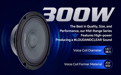 8" Mid-Range Frequency Loudspeaker (APMB-847-4)