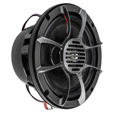 Coaxial 2-Way Marine Speaker with LED Light (APMP-T625LD)