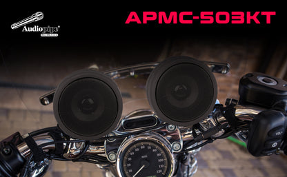 3” Motorcycle Amplified Speaker System (APMC-503KT)