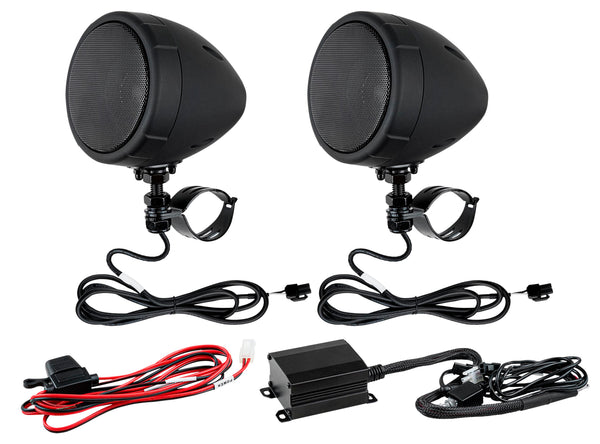 3” Motorcycle Amplified Speaker System (APMC-503KT)