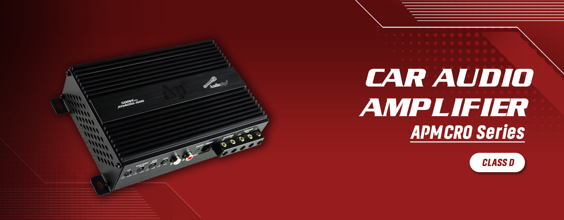 Car Audio Amplifiers APMCRO Series