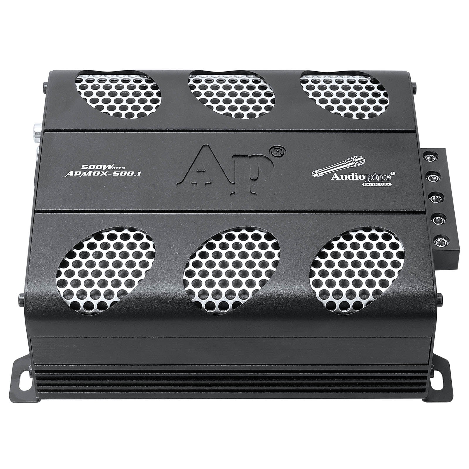 Mosfet / Ic Technology Car Audio Amplifier (APMOX-500.1)